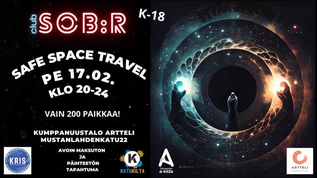 A poster for Club Sob:r.