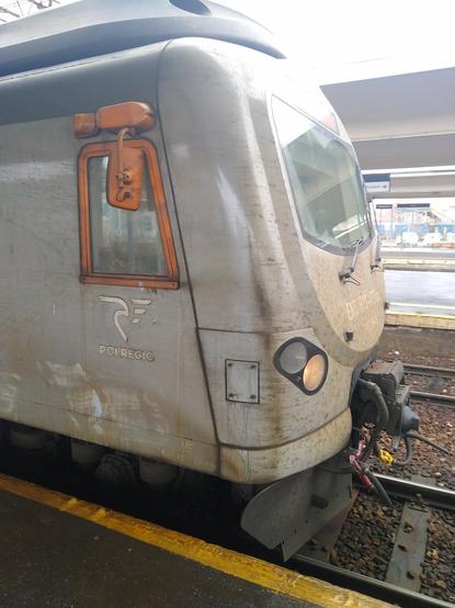 Front of the train with POLREGIO logo