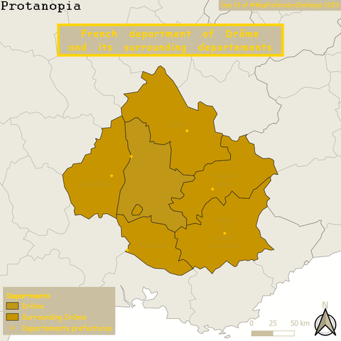 Simulation for Protanopia. The department names are not visible.