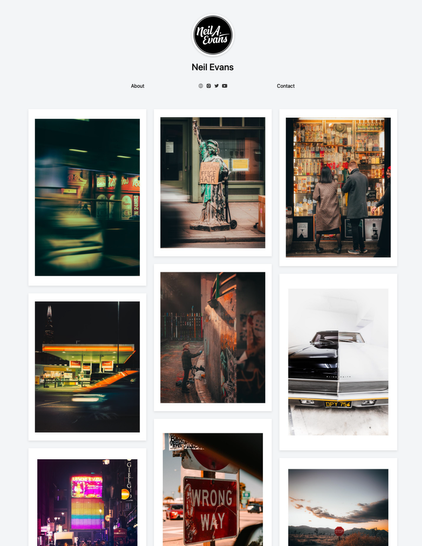Screenshot of my print store.