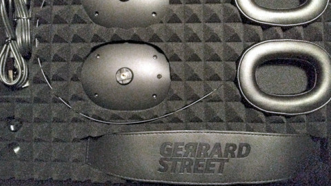 The picture shows Boss headphone modules before assembling