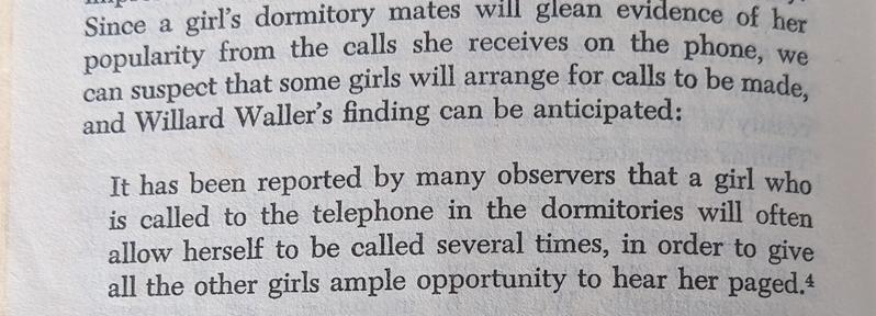 Screenshot of the text from the middle of page 4 of Erving Goffman's book, The Presentation of Self in Everyday Life. The quote is from Waller 1937.