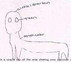 Abby Brabham’s Dover Demon illustration, which I guess looks like if a dachshund was an alien.