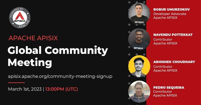 Apache APISIX Global Community