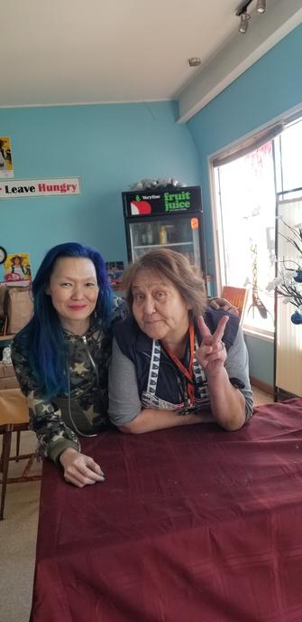 Me & Alert Bay's Duchess of bannock.