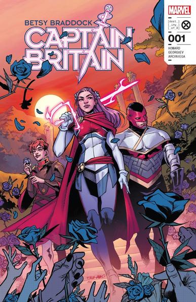 Captain Britain #1 cover art.