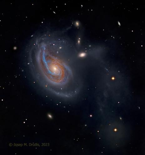 Portrait of galaxy.