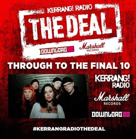 Knifebride thru to the final of thedeal.