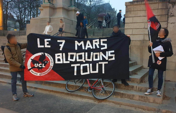 Ne faisons pas l'erreur de laisser seulement quelques secteurs "clés" bloquer l'écononomie. Généraliser la grève pour bloquer le pays, c'est l'affaire de toutes et tous !

Macron mise sur notre résignation. En réalité, ils sont faibles et nous sommes forts : nous pouvons gagner.