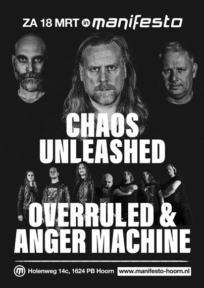 Here's our concert poster 🖍️for the 18th of March!

Reminder:
The 18th of March we will play at @manifestohoorn with #Overruled & #Chaosunleashed . Will you be there?

🎫Tickets: https://frontoffice.paylogic.nl/?event_id=152779&point_of_sale_id
.
.
.
#angermachine #sethpicturesmusic #band #concert #metalband #metal