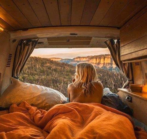 Hippy in Van