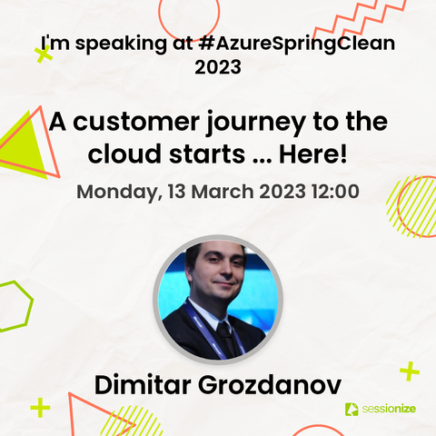 I'll be speaking at Azure Spring Clean 2023 poster! (Monday, March 13th, 12:00