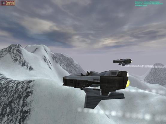 The Shrike fighter from Tribes 2