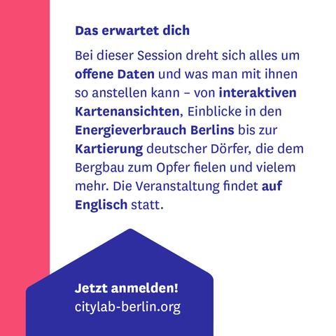 Einladung zur Maptime-Session am 6.03. von 18:30-20:30 Uhr ins CityLAB Berlin.