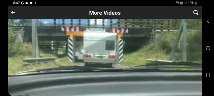 Caravan about to meet the can opener