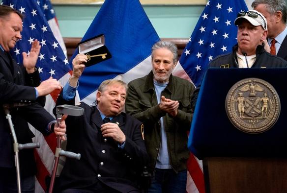 Jon Stewart and John Feal are absolute hard-core F@ckin’ legends
