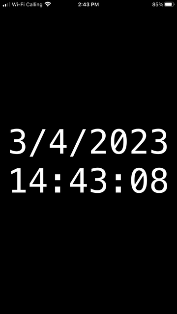 AtomicClock app by Timo Partl