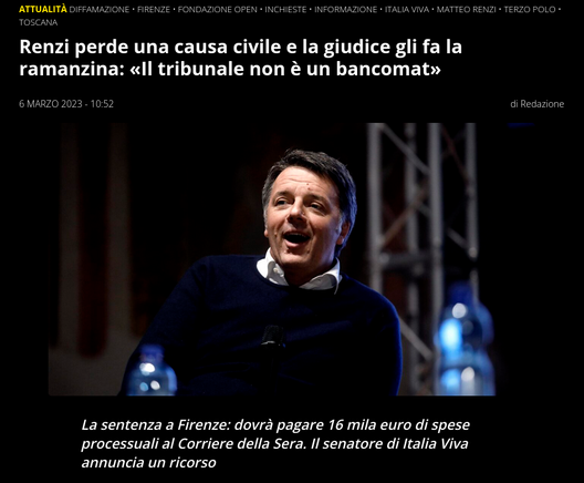 #renzi