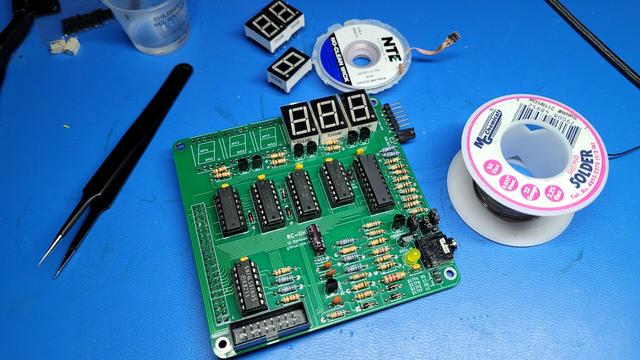 An in-progress KIM-1 clone board
