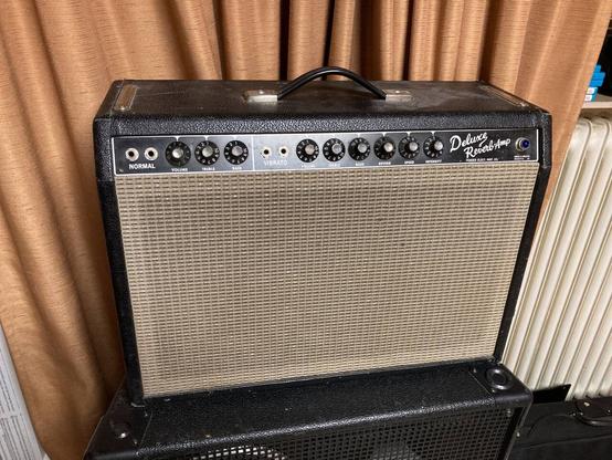 Fender Deluxe Reverb Amp!  Komplett Ansicht!