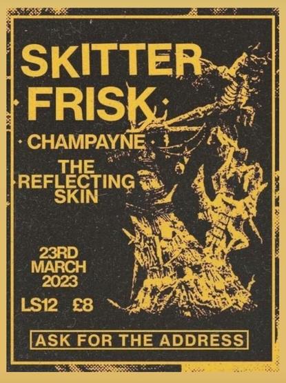 Gig Flyer, Leeds, 23/3/23