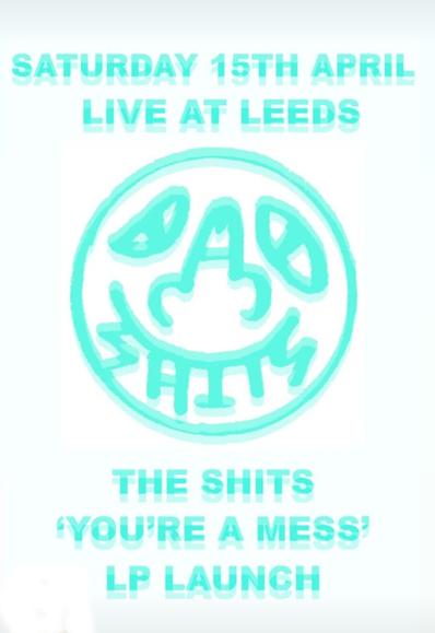 Gig Flyer, Leeds, 15/4/23