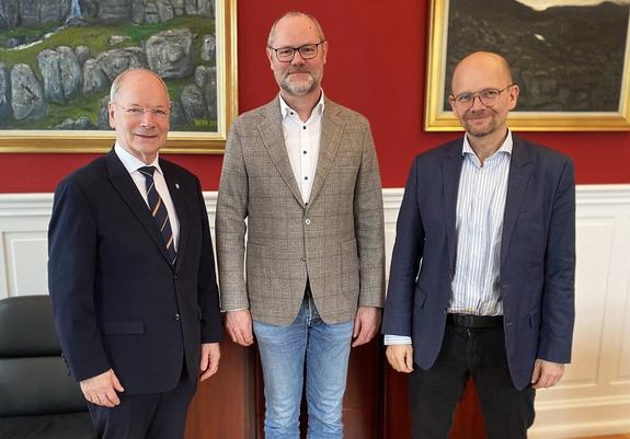 Heðin Mortensen, Martin Zachariasen og Ólavur Ellefsen