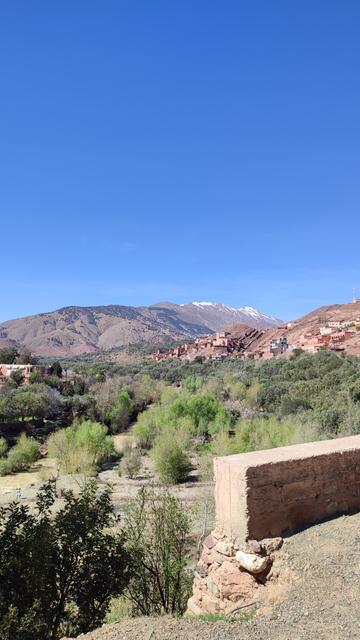 Former Jewish settlement near of mosque of Ibn Tumart in Tinmal (Atlas mountains)
