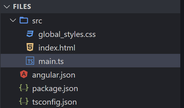 Angular Stackblitz file list after