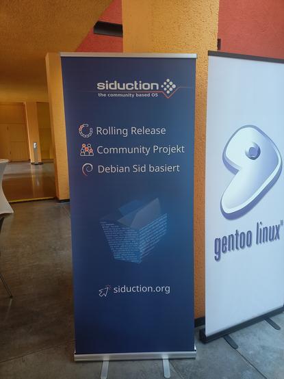 Rollup with Siduction logo