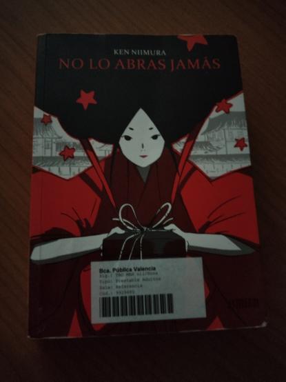Manga de Ken Niimura titulado "No lo abras jamás" de la Editorial Astiberri