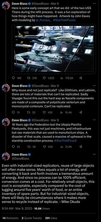 Screenshot of a Dave Blass Twitter thread