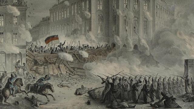 Quelle REVOLUTIONSBILD https://www.dhm.de/lemo/kapitel/vormaerz-und-revolution/revolution-1848.html