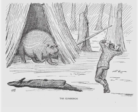 WilliamTCox fearsome creatures of the lumberwoods 1910 Public Domain
