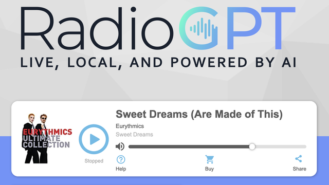 Logo of RadioGPT on the demo site