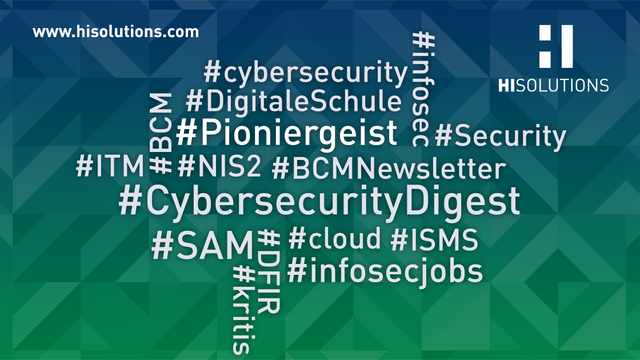 HiSolutions Hashtag-Cloud