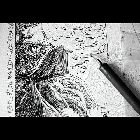 inking WIP