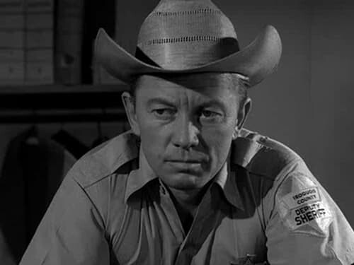 A still from season 2, episode 26 of The Fugitive.