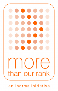 Logo More Than Our Rank