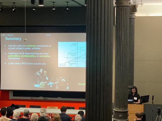 Ida Momennejad (of Microsoft Research) and the final slide.