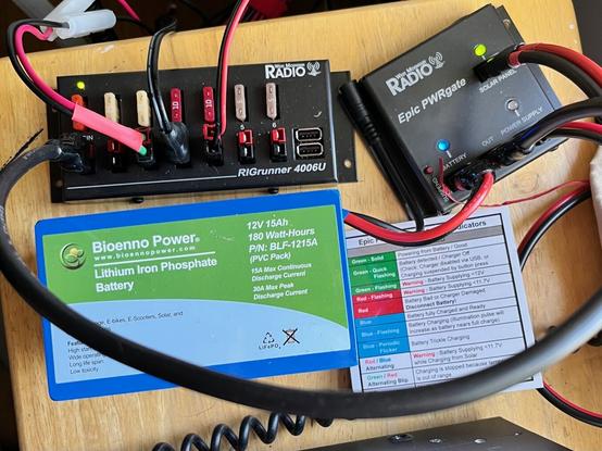 Solar power setup