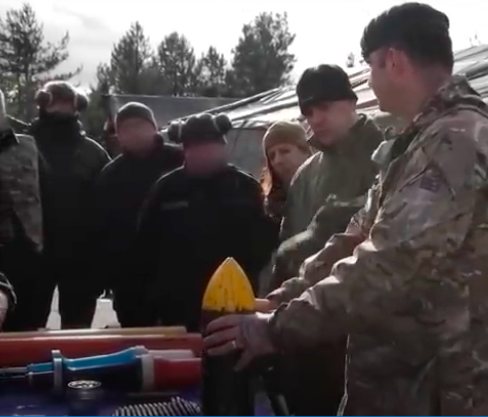 Instructie depleted uranium ammunition