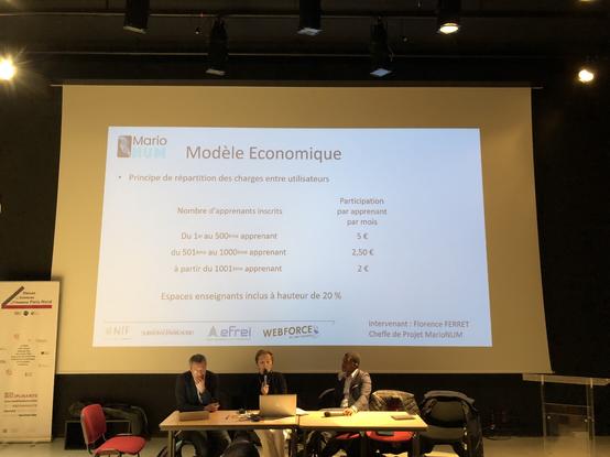 Présentation des tarifs du service