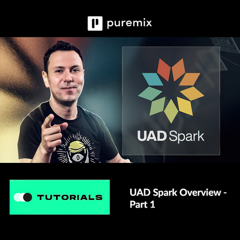 A mysterious, self-styled and fascinating Italian man laughing gently and pointing a finger at you, because he will be the instructor guiding you through the entire Spark plug-ins bundle, by Universal Audio.