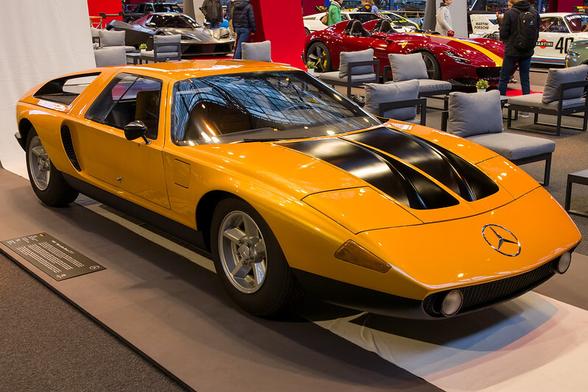 Mercedes C111 #photography #autoworldbrussels #belgie #belgien #belgium #brussels #museum #auto #bruxelles #brüssel #car #cars #highlight #mercedesbenz #c111 #wankelengine #dieselengine #turbocharger #gullwing #door #leather #airconditioning (Flickr 2022-12-20 12:12:53)  https://www.flickr.com/photos/7489441@N06/52576085271