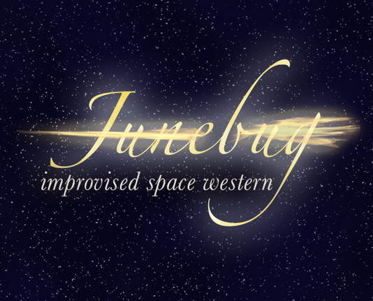 Logo for Junebug: an Improvised Space Western