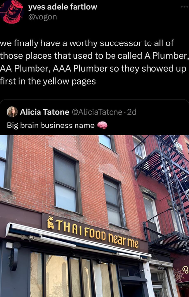 Photo of a restaurant called “Thai Food Near Me”