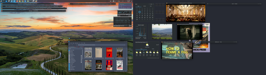 A screenshot of a Kubuntu Linux desktop.