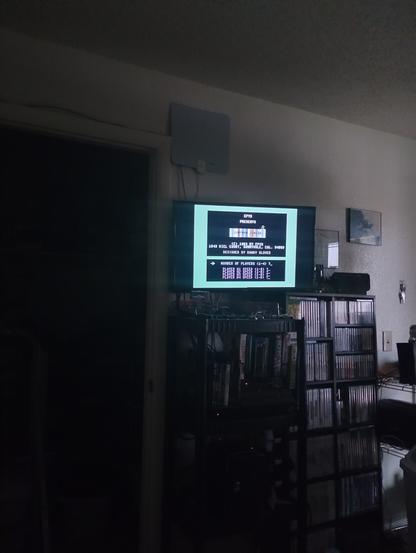 C64 Jumpman Title Screen