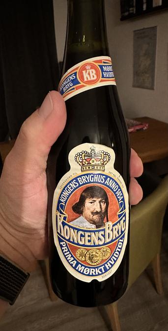 Braune Flasche Dänisches Malzbier.